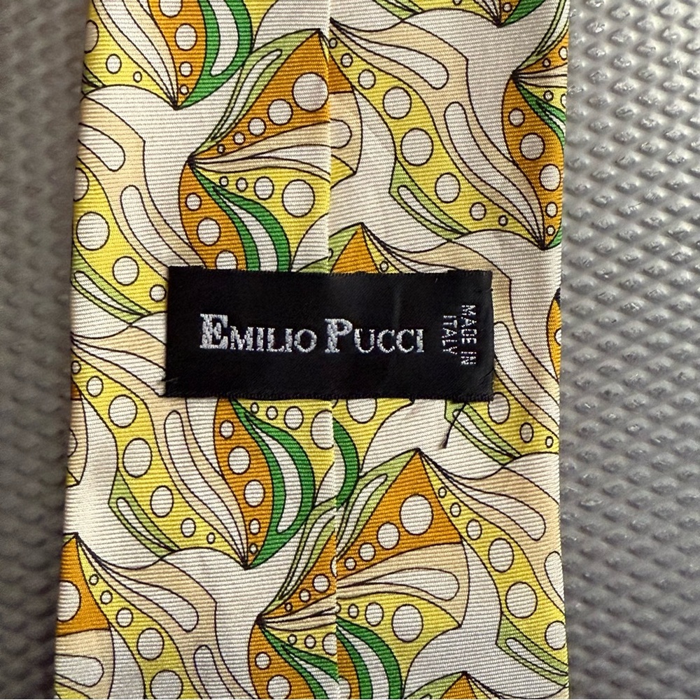 Emilio Pucci vintage tie - Picture 4 of 5